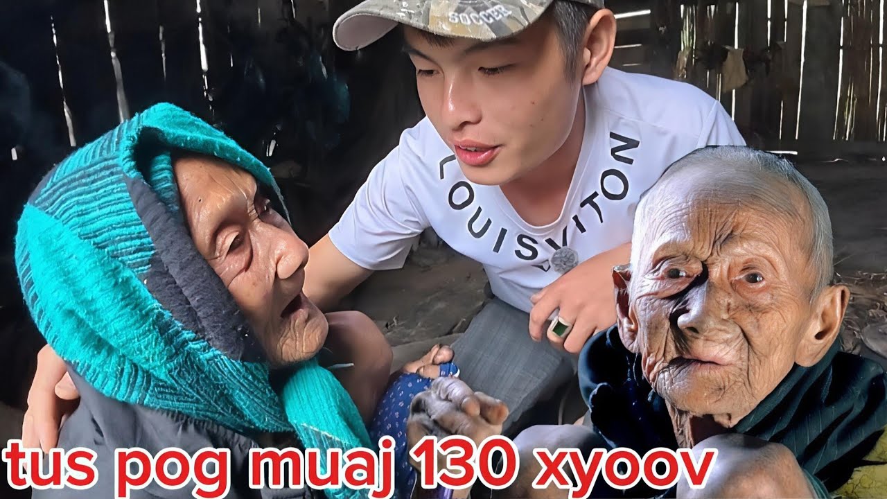 Pog xauv paj 130 xyoov,nyob ib leeg twj cuab puag pem tsis muaj mov noj#hmoobtxojkevuaneej #hmtv 