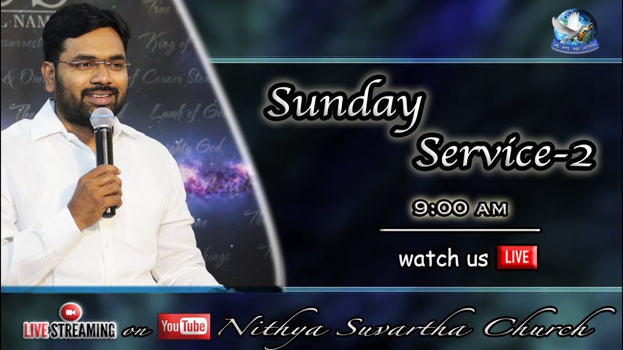 SUNDAY SERVICE - 2 ||  14-04-2019  || Live Stream | Nithya Suvartha Church