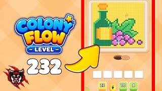 Colony Flow Level 232 Game Walkthrough