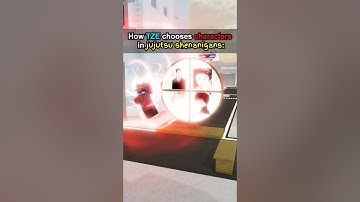 How Tze Makes Characters In Jujutsu Shenanigans #roblox #jujutsushenanigans #anime #jjk #robloxmeme