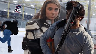 D1 Hockey Player Takes Us On (Our First Time) | contender vlog 23 @PatGardner