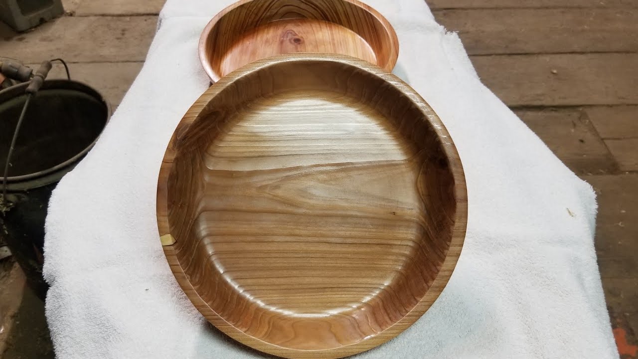 Woodturning Redwood Bowl with Beeswax Finish YouTube