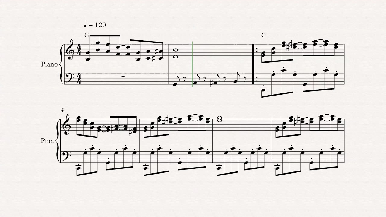 Mario 64 Underwater Theme Piano