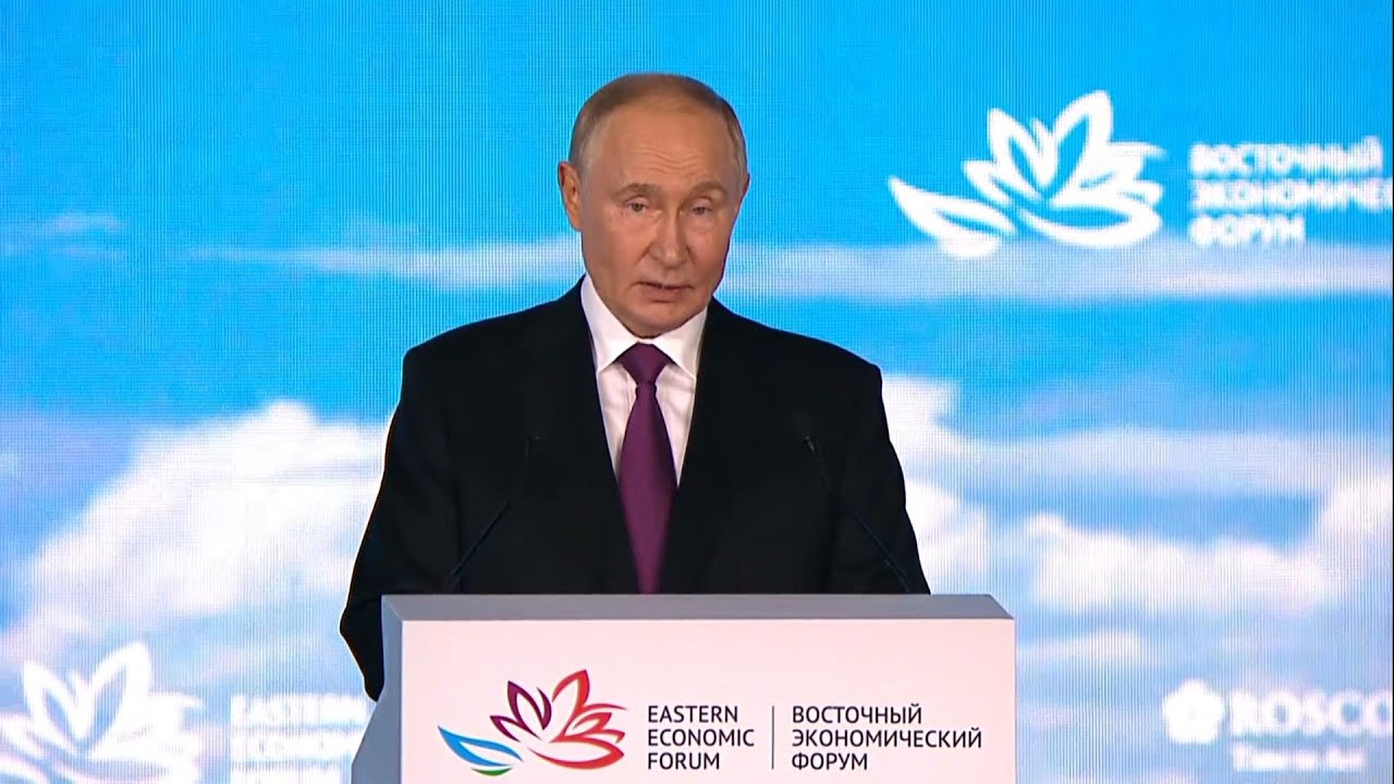 ⁣«Дальний Восток флагман России в глобальной экономике!»: Путин выступил на пленарном заседании ВЭФ