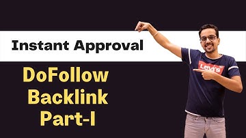 #5 How to Get an Instant Do Follow Backlink Profile Backlink Part I - OffPage SEO Tutorial