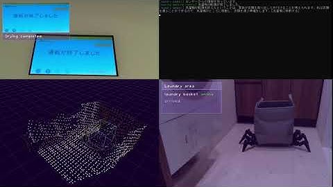 Directing an autonomous walking laundry basket with ChatGPT