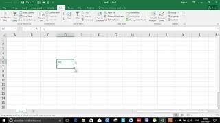 Insert and delete Date Validation in excel 2016