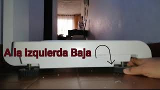 TANITA BC418 / INSTALACION Y NIVELACION