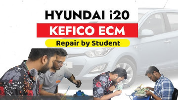 Hyundai i20 Kefico ECM Repair Process by Student | #hyundaii20 #ecmrepairing #traininginstitute
