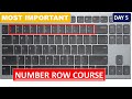 Number Row Course | DAY 5 | Full Row Practice | Free Typing Lesson| By Soft-tech