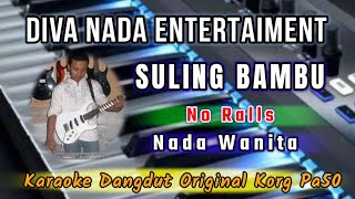 SULING BAMBU-NO RALLS-KARAOKE DANGDUT-NADA WANITA