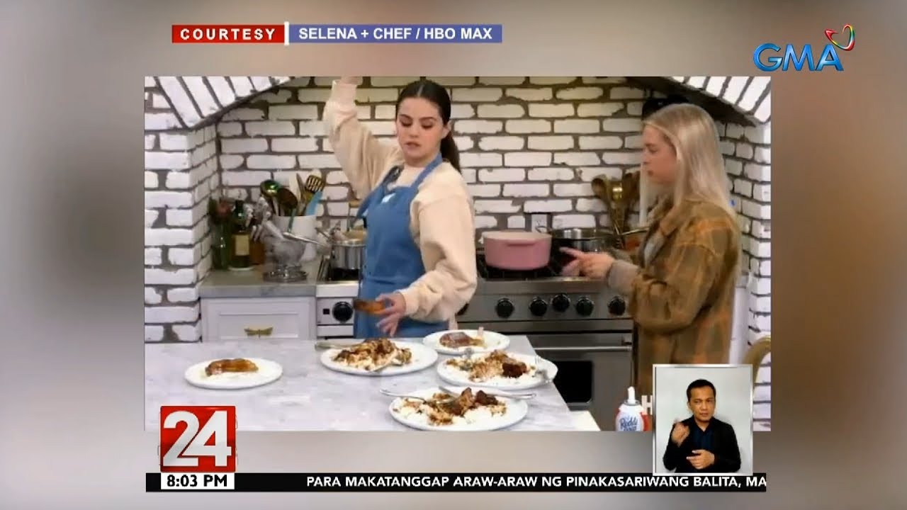 Selena Gomez serves Pinoy food in quarantine cooking show