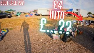 £100+ New... Sold for £4! Crazy Car Boot Sale Find