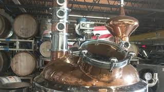 CDC 250gallon Rum wash run..