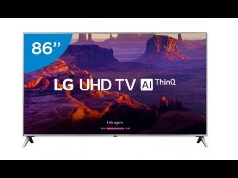 Smart TV LED 86 LG 4K 86UK6520PSA - YouTube