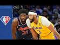 Los Angeles Lakers vs Philadelphia 76ers Full Game Highlights | 2021-22 NBA Season