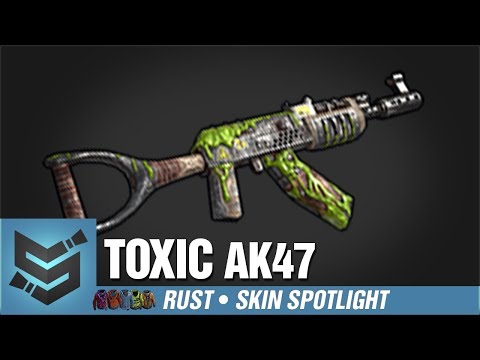 Rust Skin Spotlight • Toxic AK-47