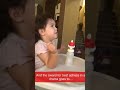 Cute 3 year old toddler girl is such a drama queen. So Camera Ready