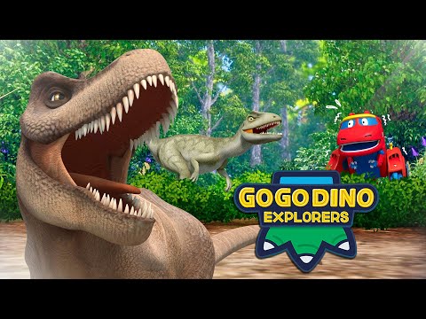 Pemangsa Purba! Kompilasi Dinosaur Karnivor🦖【GOGODINO MUSIM 5】🦕 | Dinosaur | Kartun Anak