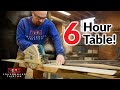 6 tips for faster woodworking  olive slab table build