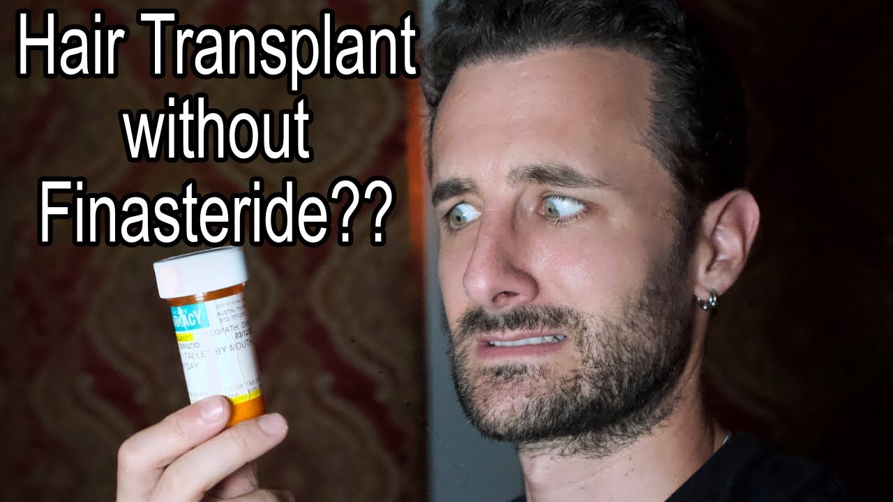 can i stop finasteride after hair transplant