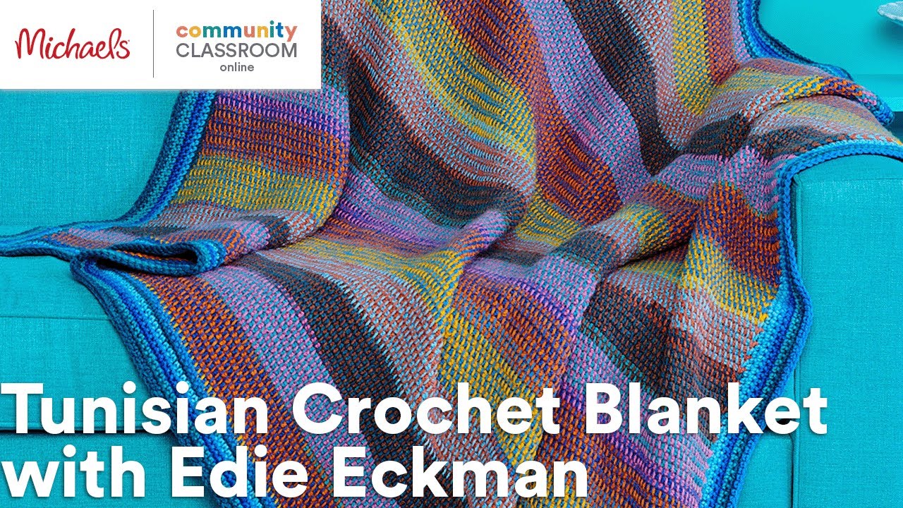 Dylan's Blanket, A Tunisian Crochet Pattern - Mode Bespoke