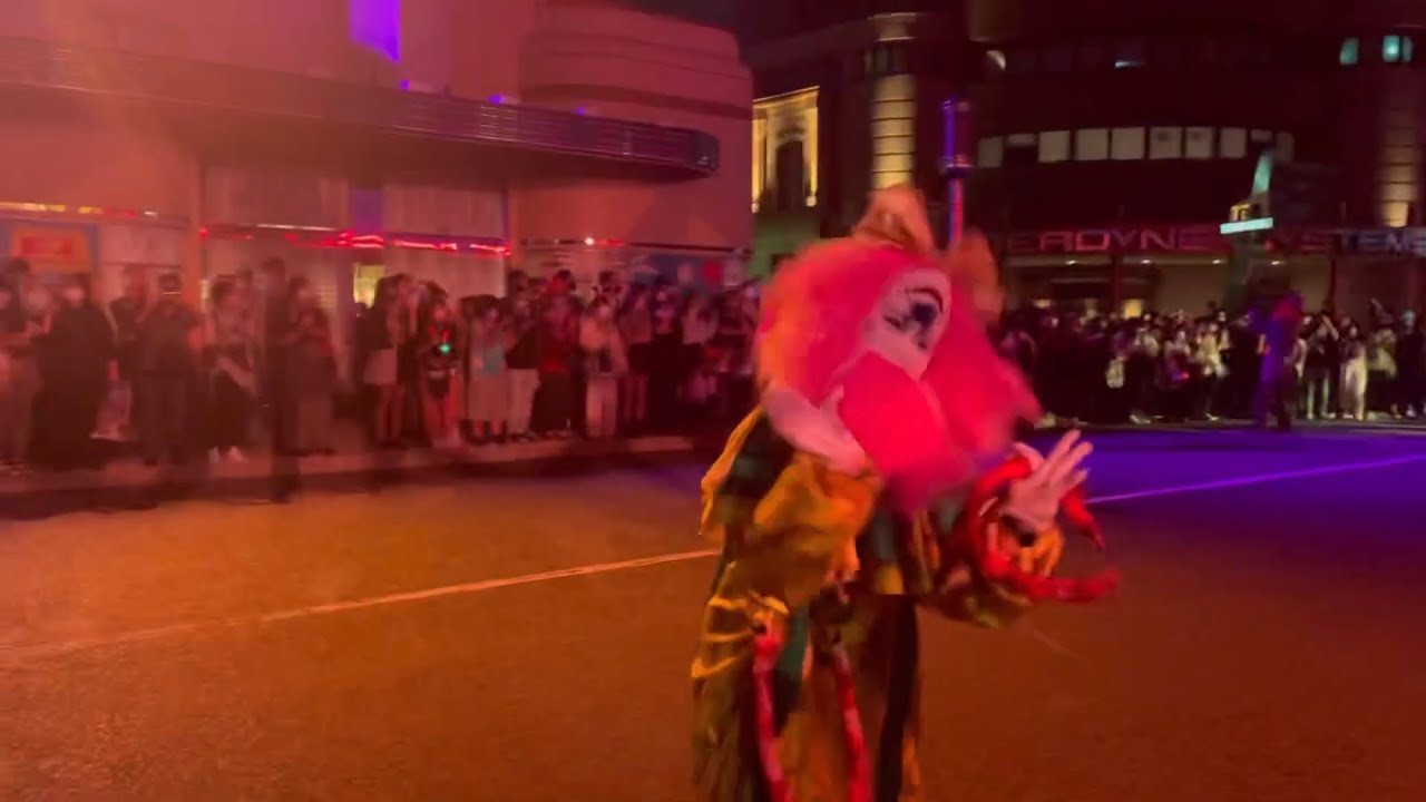 【usjホラーナイト】ピエロのラタタダンスかわいい【やっぱりこわい】
