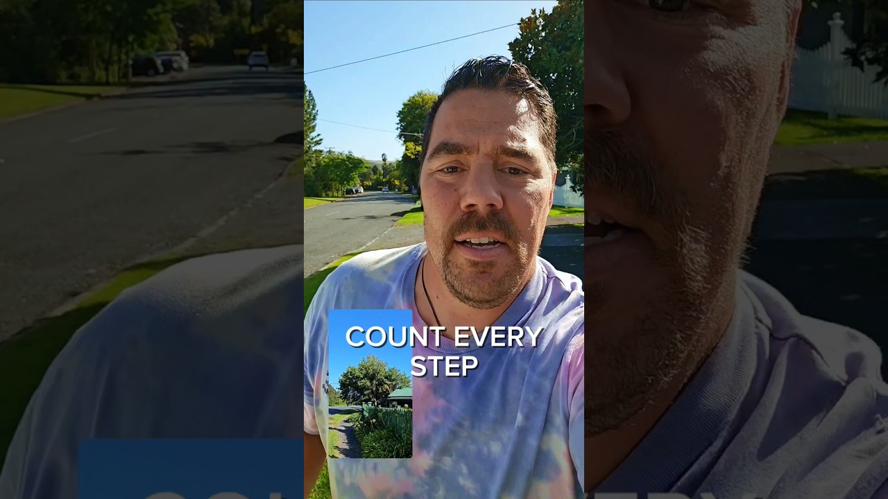 Dont forget to count every step 