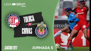 Resumen Toluca vs Chivas | J5 - Liga BBVA MX Femenil