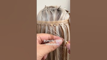 Factory Supply Twin tab butterfly Weft Installation