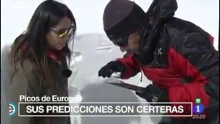 video de sondeo en la nieve acompañados de españa directo