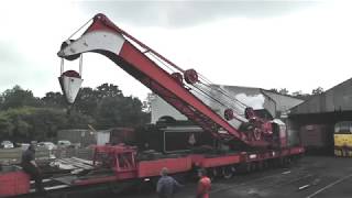 73050 City of Peterborough tender lift with steam crane 31/5/2018