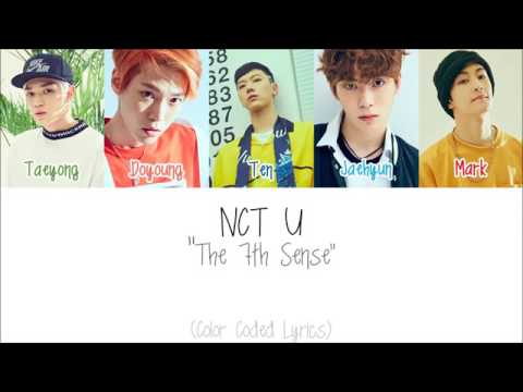 NCT U - The 7th sense lyrics(color coded HAN|ROM|ENG)by asunakirito