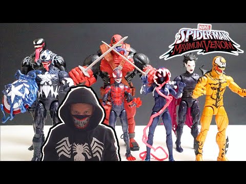 Crow MARVELLegend デアデビルブラックヴェノム Crow MARVELLegend デアデビルブラックヴェノム Marvel legends