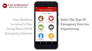 How to trigger emergency in CallAmbulance App? screenshot 3