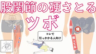 股関節が硬い・ソ径部が痛いときにほぐしたいツボ