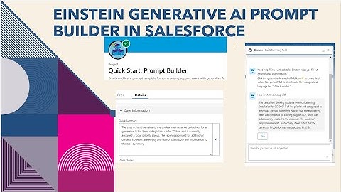 Einstein Generative AI Prompt Builder | Salesforce #t