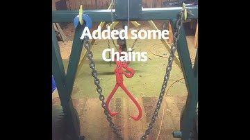 Building a log arch. Easy peasy.