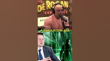 ELON MUSK BELIEVES LIFE IS A SIMULATION!? 🌐😮 #jre #shorts