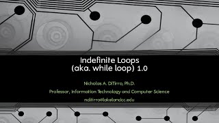 Unlock the Basics of Programming: Indefinite Loops Explained! - 020923B01