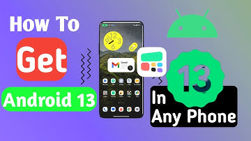 How to Get Android 13 in Any Phone ( without Root) | Apply Android 13 Widgets