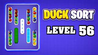 Duck Sort Level 56 Guide Walkthrough