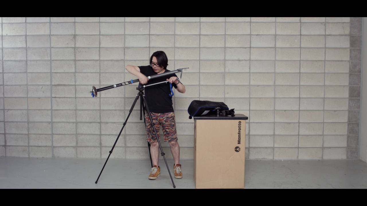 벤로 지미집 A04J18 - benro moveUp4 jib review - YouTube