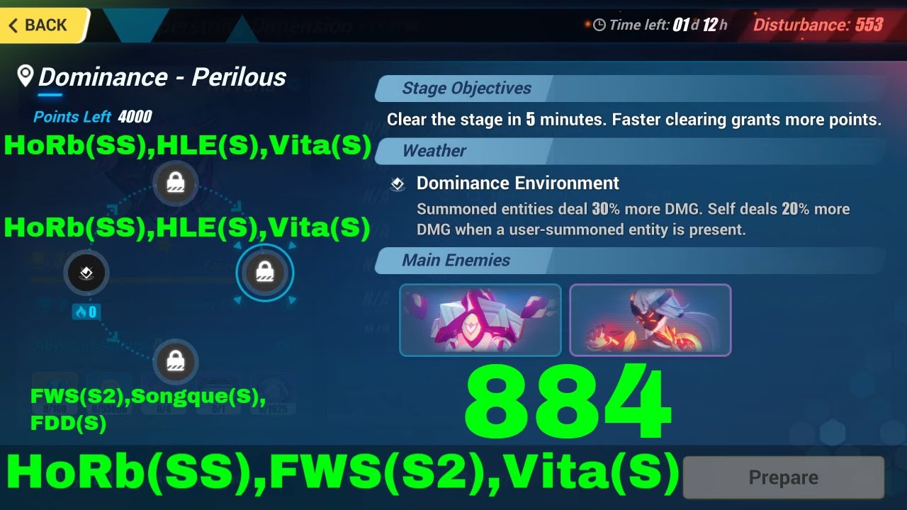 Honkai Impact 3 Exalted: Nirvana Superstring Dimension Full Run [Shadow Knight] (1/12/2026)