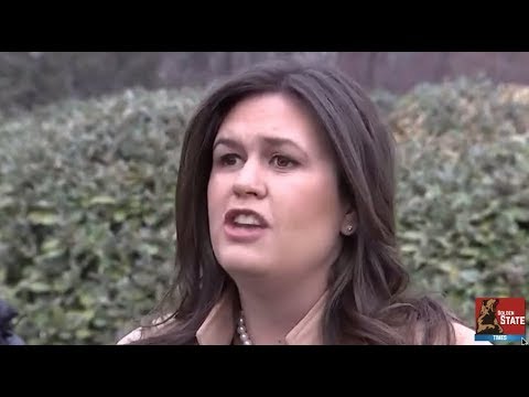 WOW 🔴Press Secretary Sarah Sanders SPARS with Liberal Press over Nancy Pelosi sparkle emoji