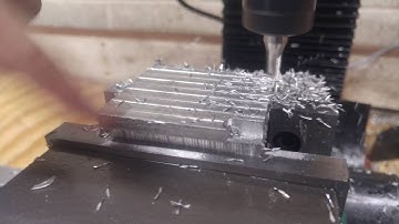 G0704 CNC mill - FINALLY cutting with some gcode!