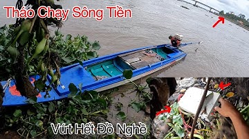 Thót Tim Khi Kích Cá Trên Sông Tiền Vứt Hết Đồ Nghề | Xiệt Cá Miền Tây | Catch Fish