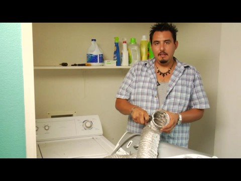 Reparaciones en la casa : Cómo instalar la secadora - YouTube