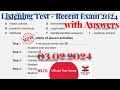 IELTS Listening Actual Test 2024 with Answers | 03.02.2024