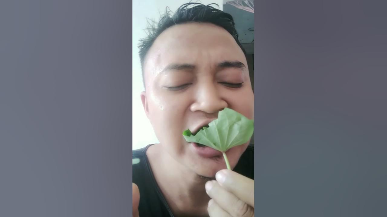 asmr-eat-sweet-potato-leaves-asmr-eating-trending-experience-youtube